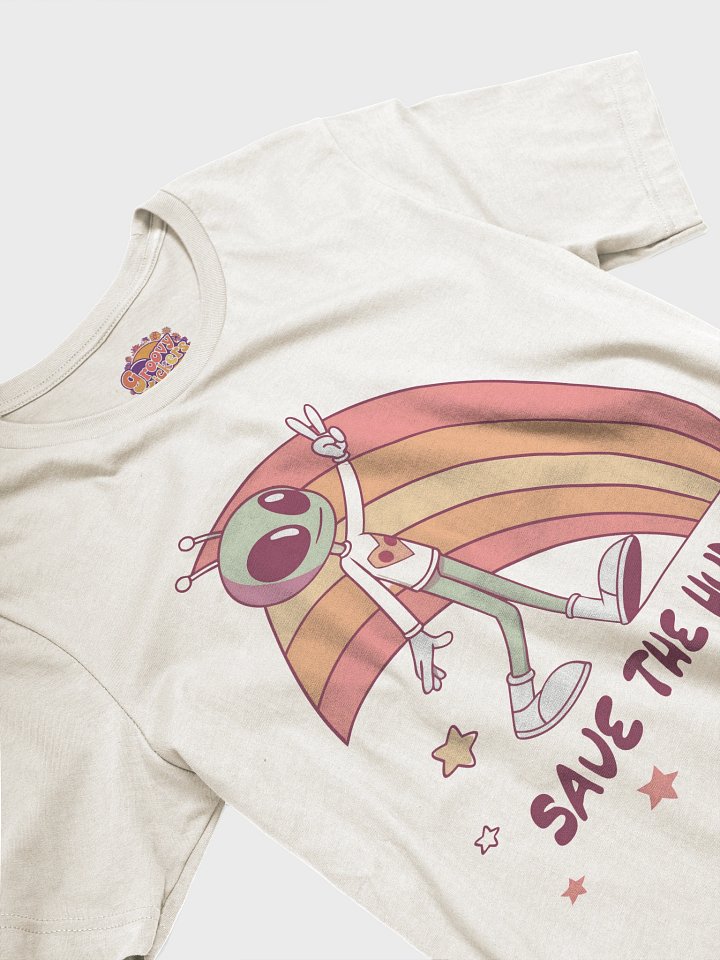 Save the Humans Alien T-Shirt product image (2)
