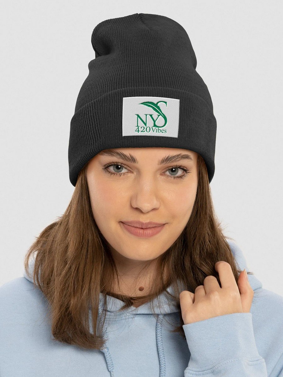 NYS 420 Vibes Embroidered Beanie product image (14)