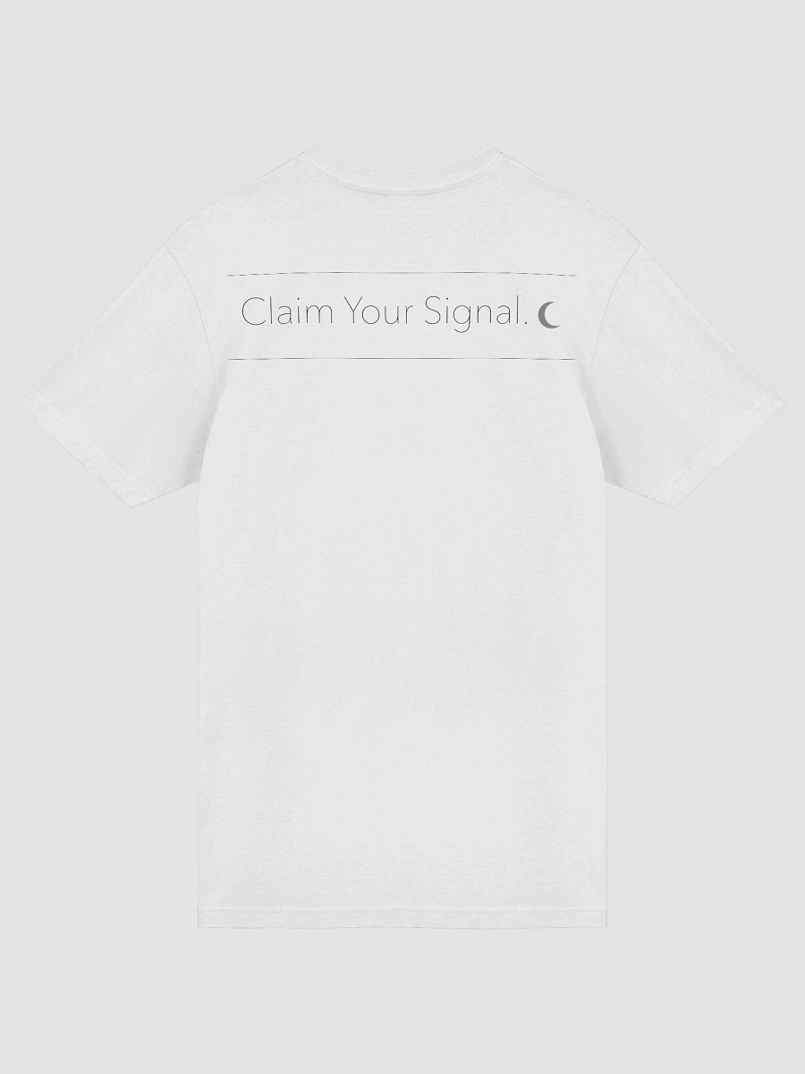 Claim Your Signal, Brain Circuitry - White Tee product image (6)