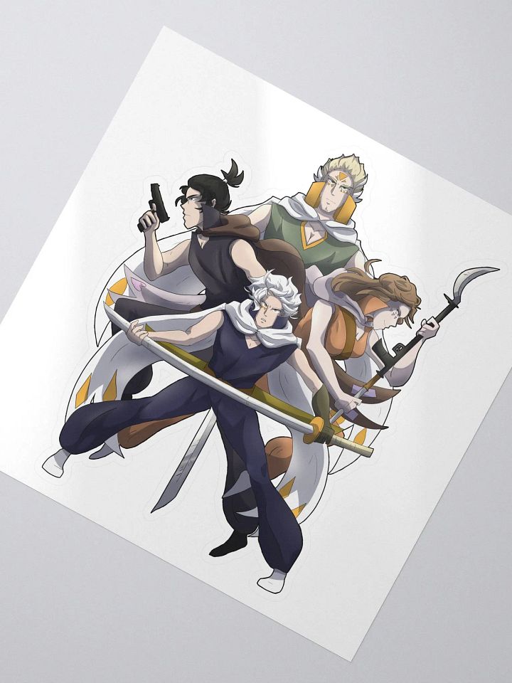 Warriors of Ida - Kisscut Sticker product image (2)