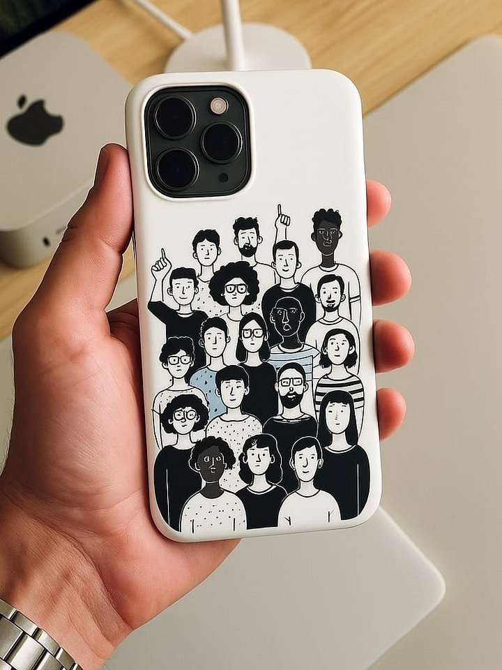 United in Style: The Diversity iPhone glossy Case product image (2)