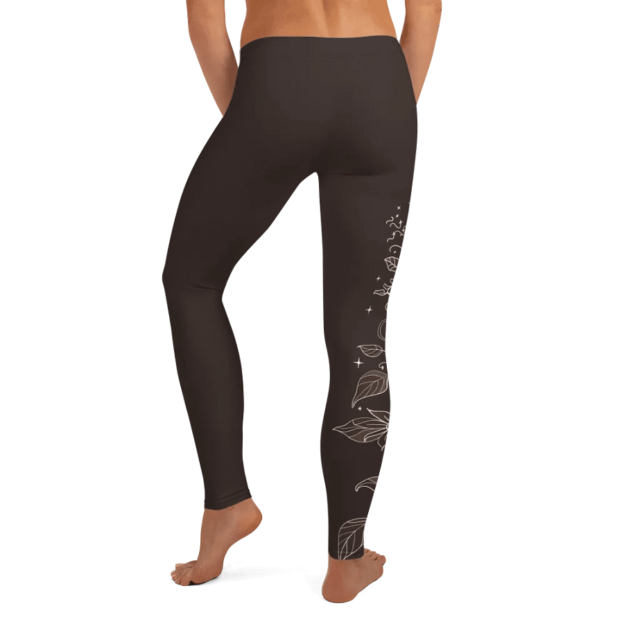 Night Sky Vines Yoga Leggings product image (10)