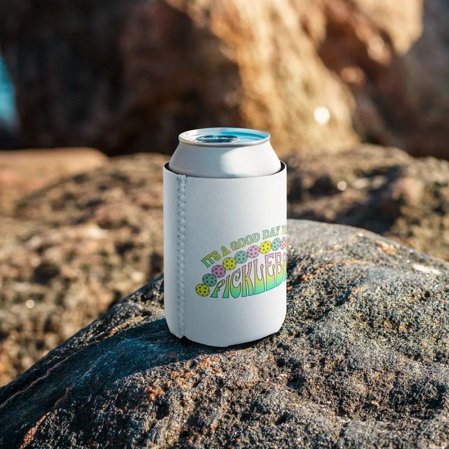 It's A Good Day To Play Pickleball Half Moon Coozie product image (8)
