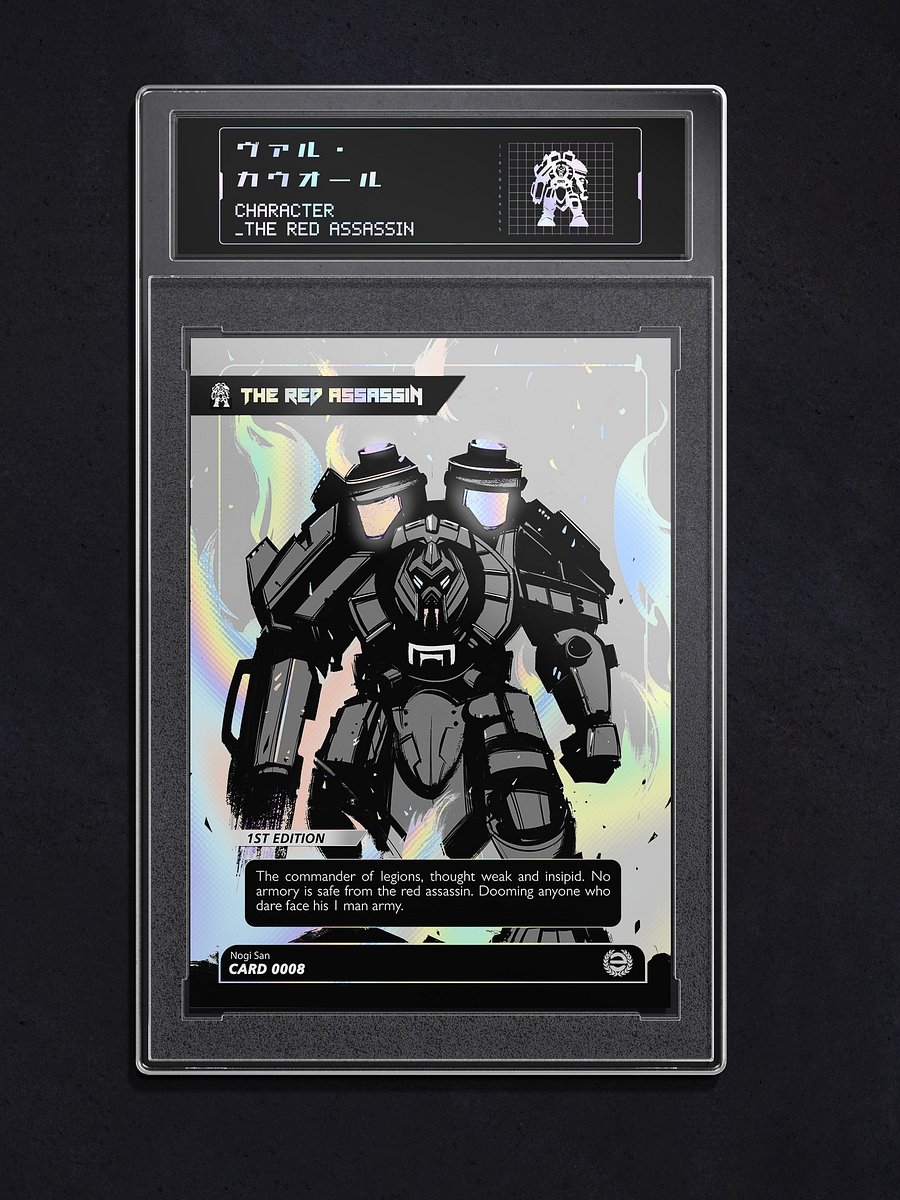 The Red Assassin Collector Card [PRE ORDER] product image (1)