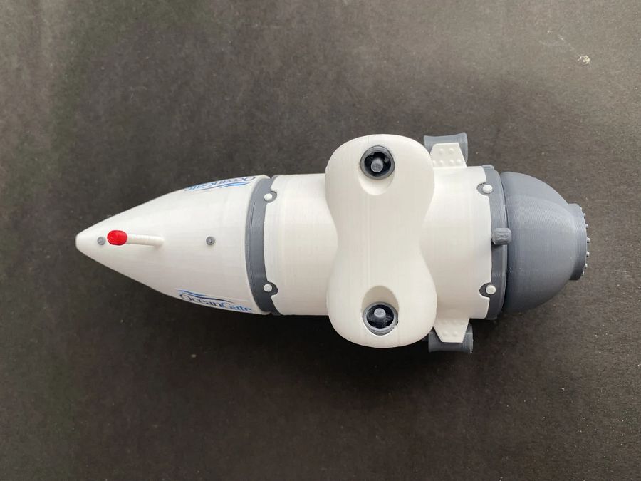 Ocean Gate Titan submersible detailed 3d printed submarine product image (4)