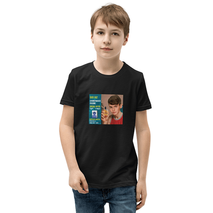 DJHoneyMaker Cologne Youth Short Sleeve T-Shirt product image (1)