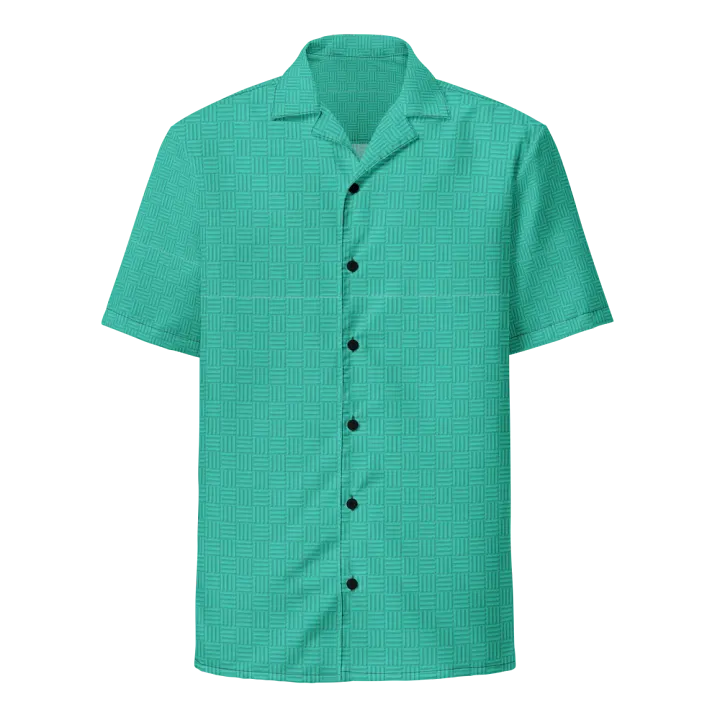 Algae Patterned Hawaiian Shirt product image (1)