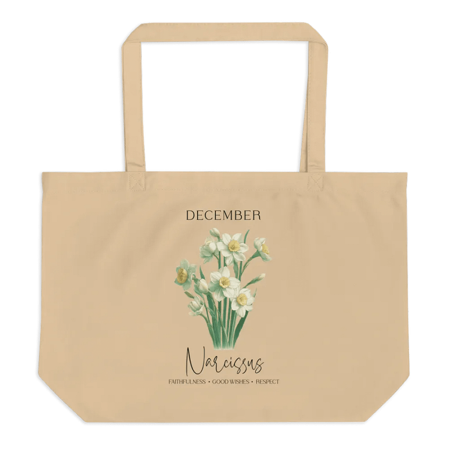 December Narcissus Tote product image (1)