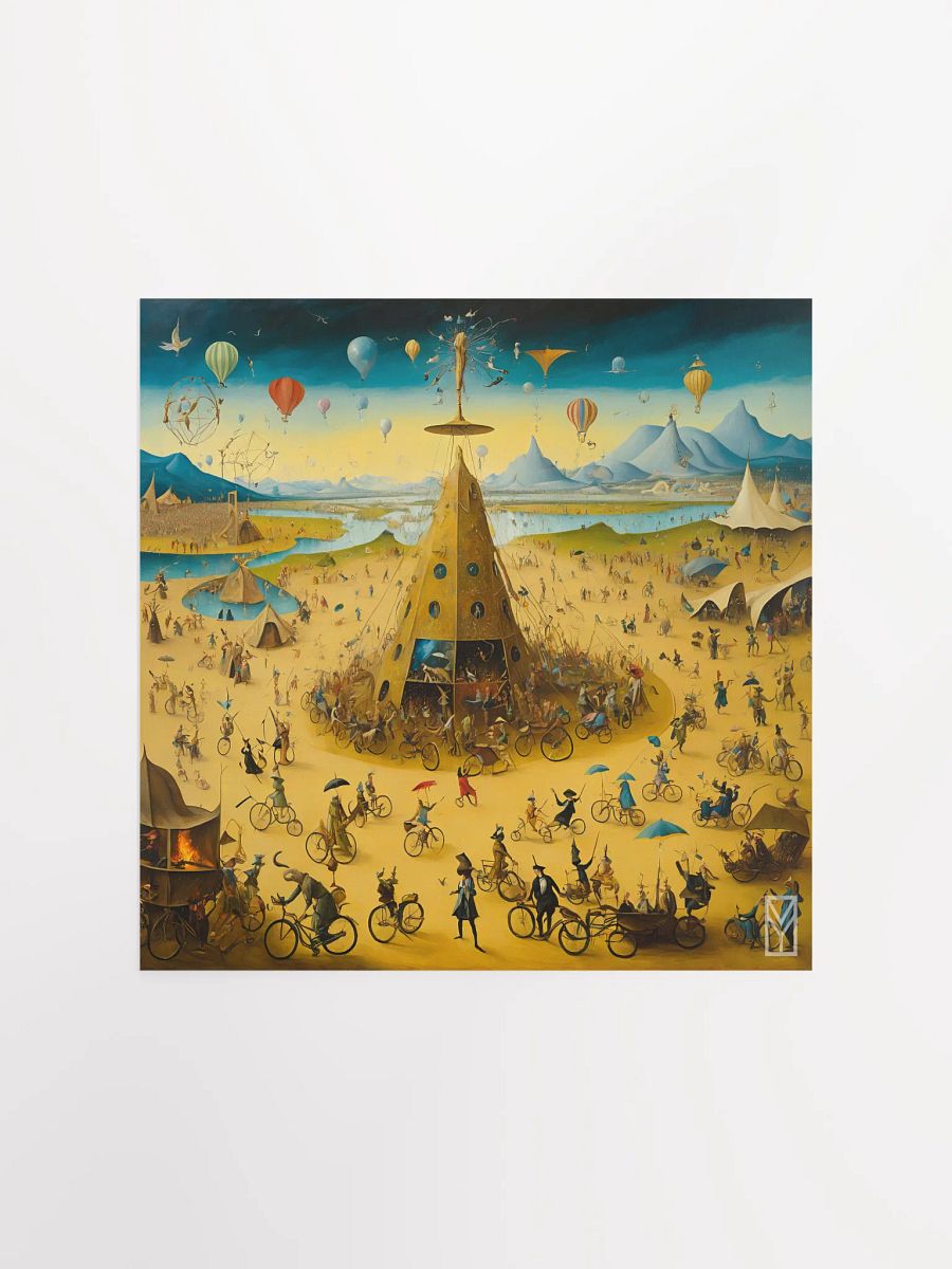 Poster Chaos of the Festival: Surreal Interpretation product image (1)
