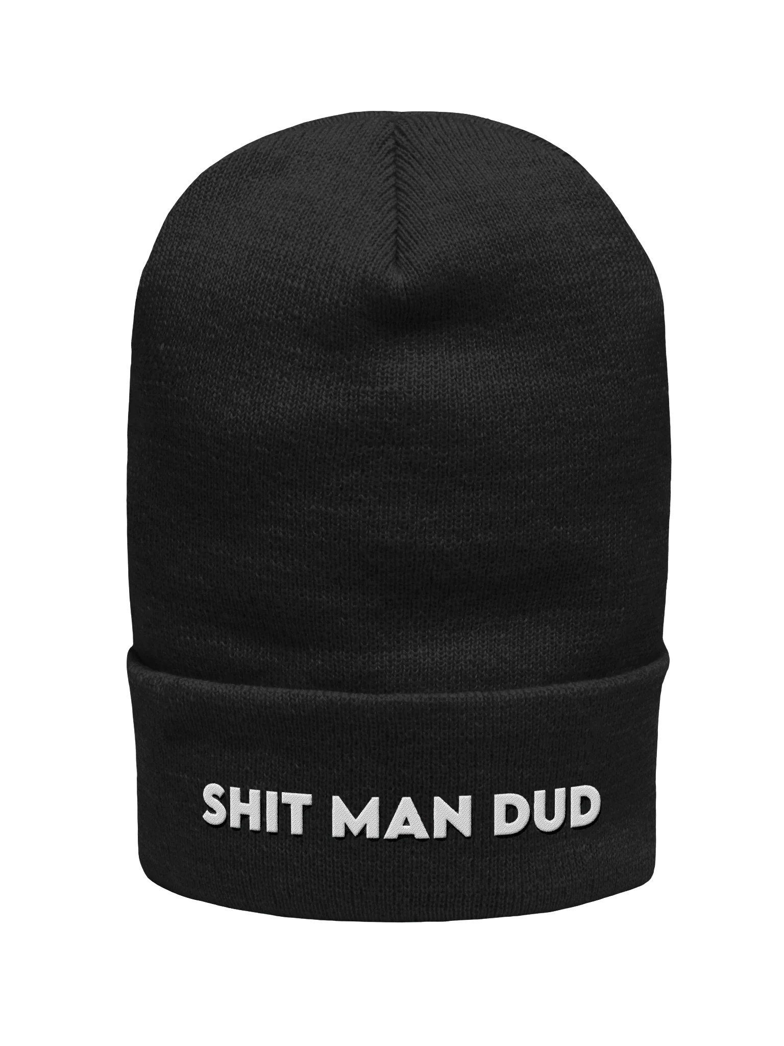 SHIT MAN DUD Cuffed Beanie product image (1)