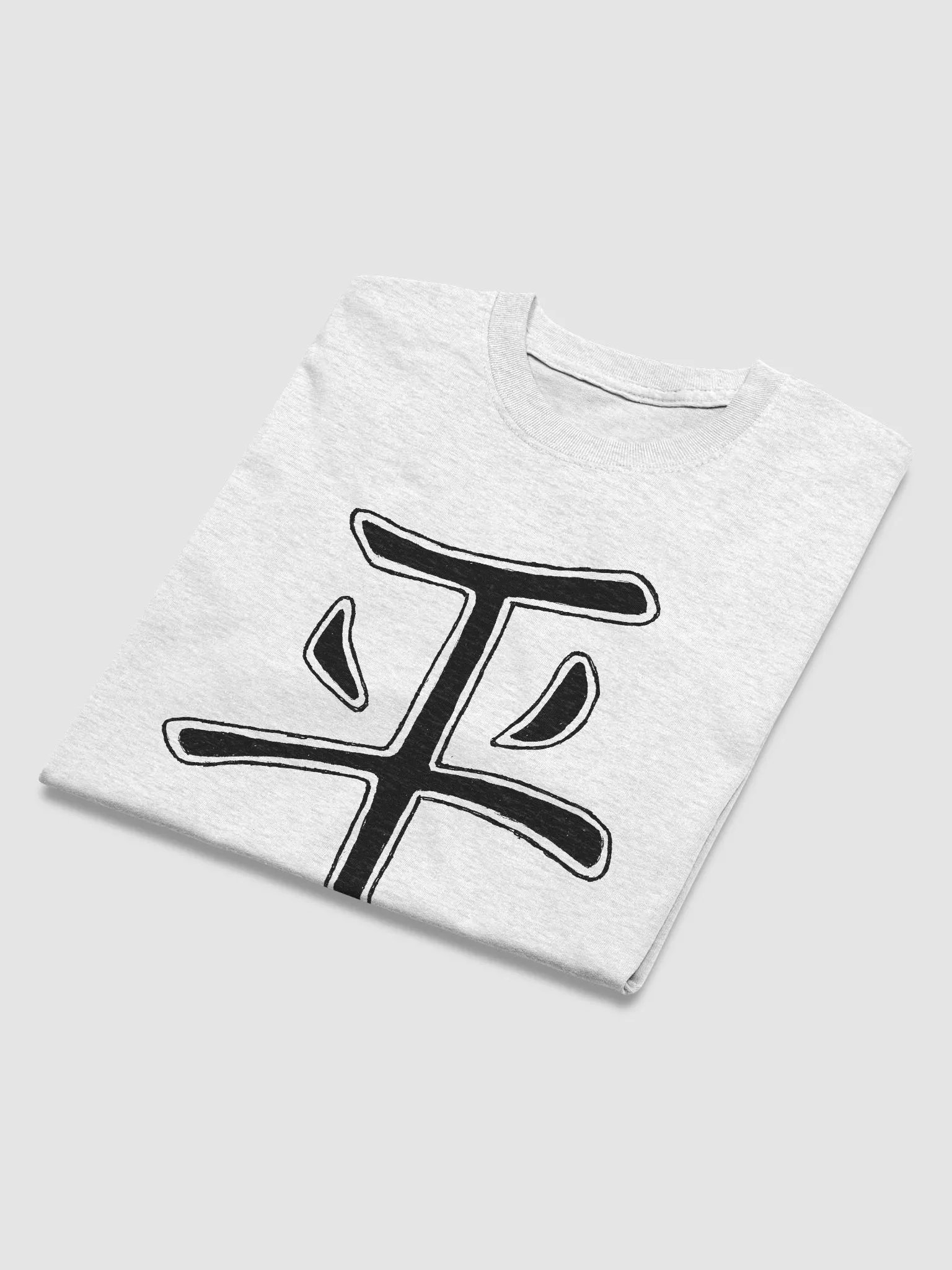 Peace Heavy weight T-shirt - black print product image (4)