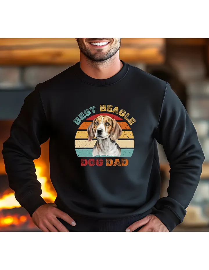 Best Beagle Dog Dad Sweatshirt product image (1)
