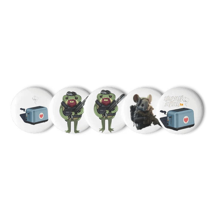 Toadster_ Rando Buttons! product image (3)