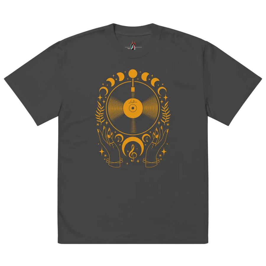 Occult Moon Vinyl - Oversized Tee product image (4)