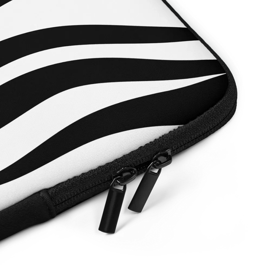 Zebra Print Laptop Sleeve product image (4)