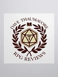 Collegiate Thaumavore logo sticker product image (1)