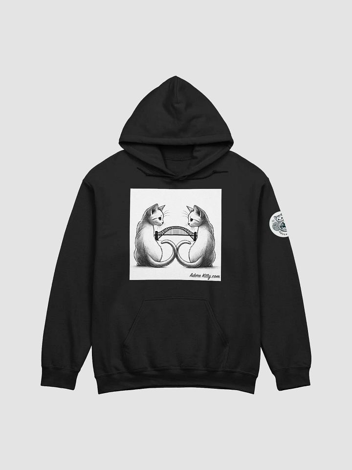 Bridge of Paws – The Coathanger, Sydney (Hoodie) (Sydney Harbour Bridge) product image (1)