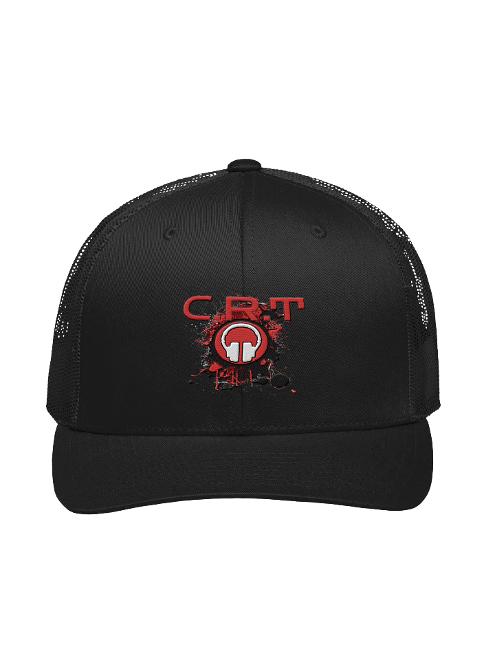C.R.T Paint Splatter Yupoong® Retro Trucker Hat product image (1)