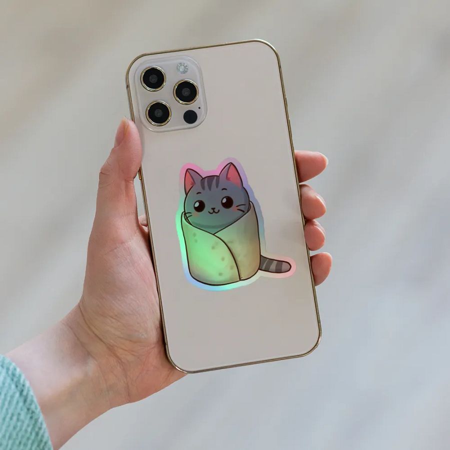 Burrito Cat Sticker product image (6)