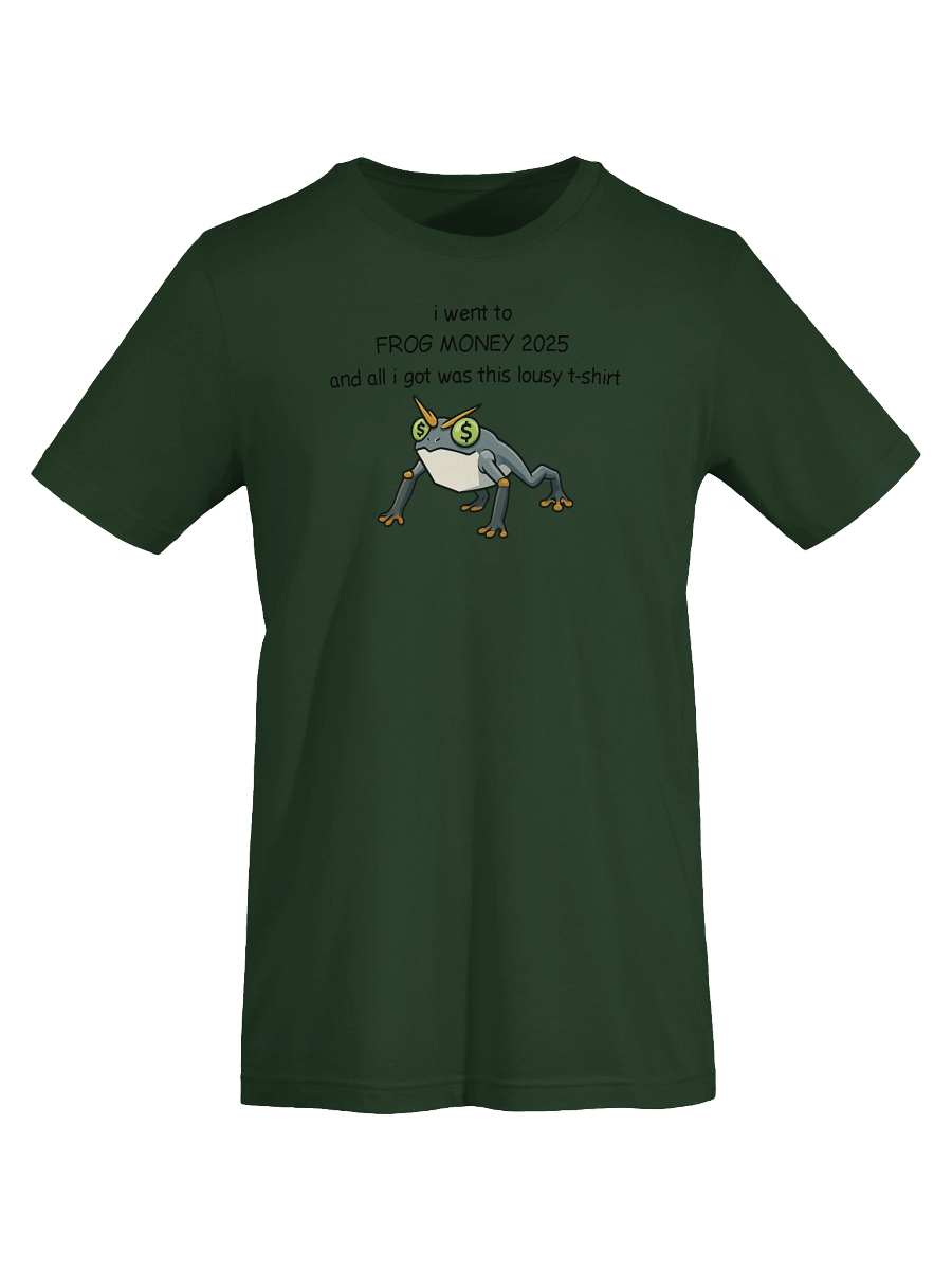 FROGMONEY2025 lousy t-shirt product image (26)