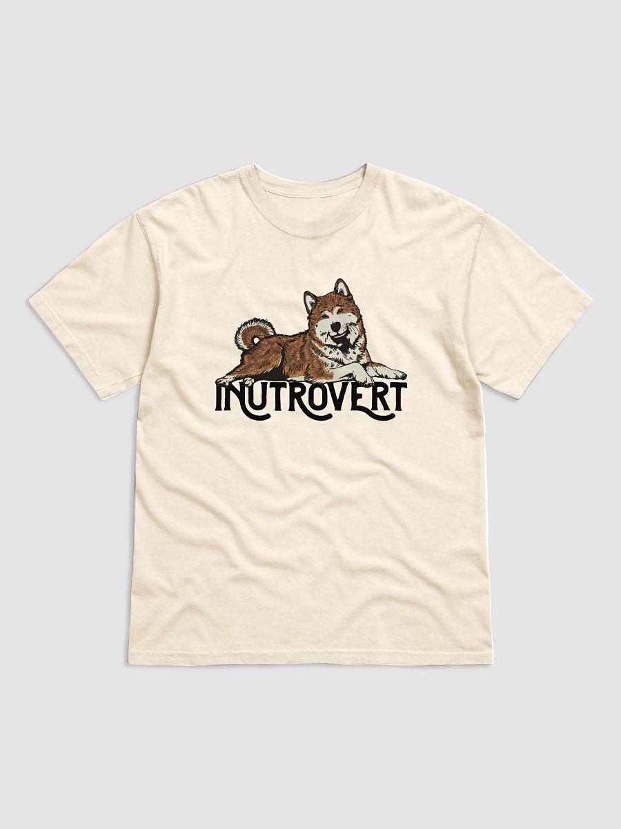 Inutrovert T-Shirt of an Akita Inu (Brindle) | Funny T-Shirt for Akita Paw-rents product image (19)