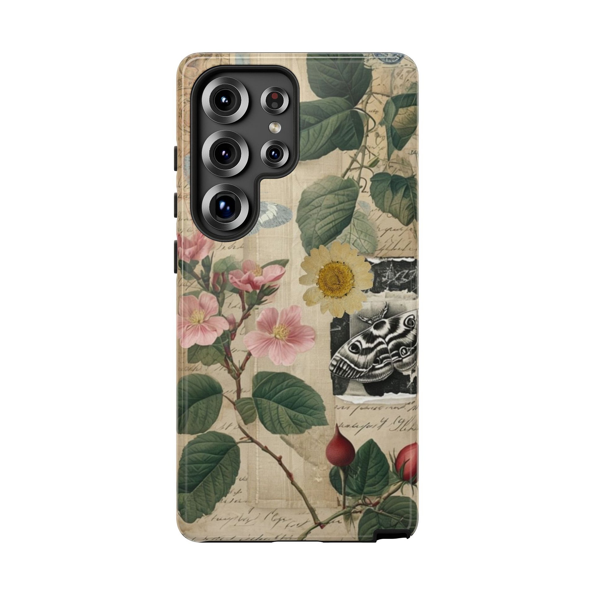 Vintage Botanical Collage Samsung® Tough Case Botanical Collage iPhone Tough Case, Tough Phone Cover, Artistic Phone Protector For Samsung Phones product image (411)