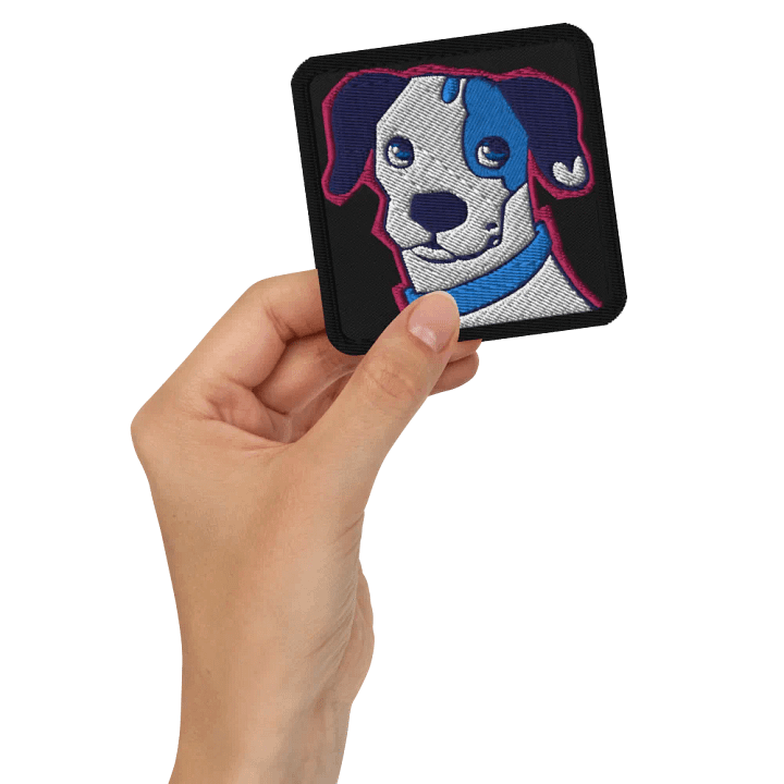 Wylee Dog Embroidered Patch product image (2)