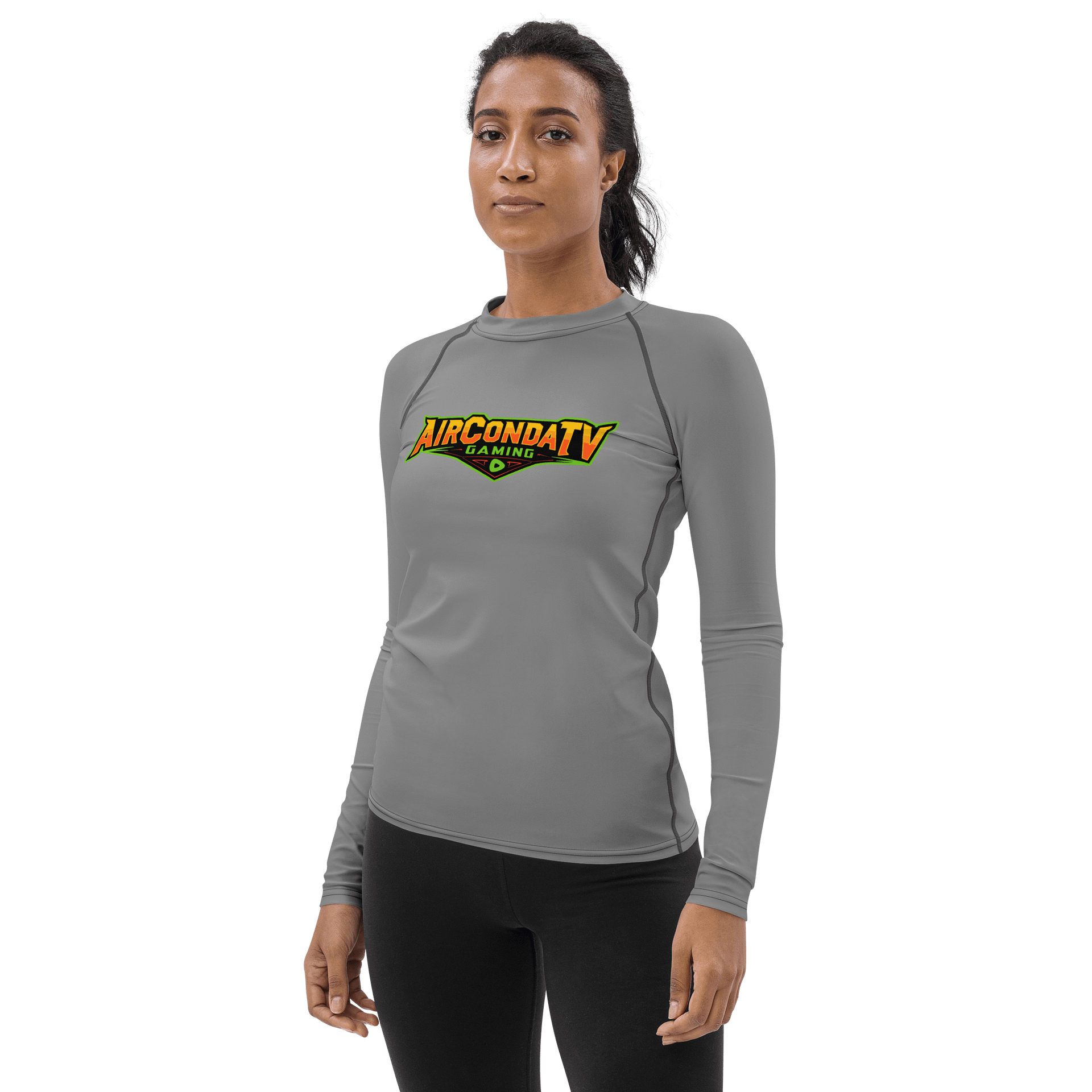 AirCondaTv Gaming UV Shirt - Women (form fitting) product image (3)