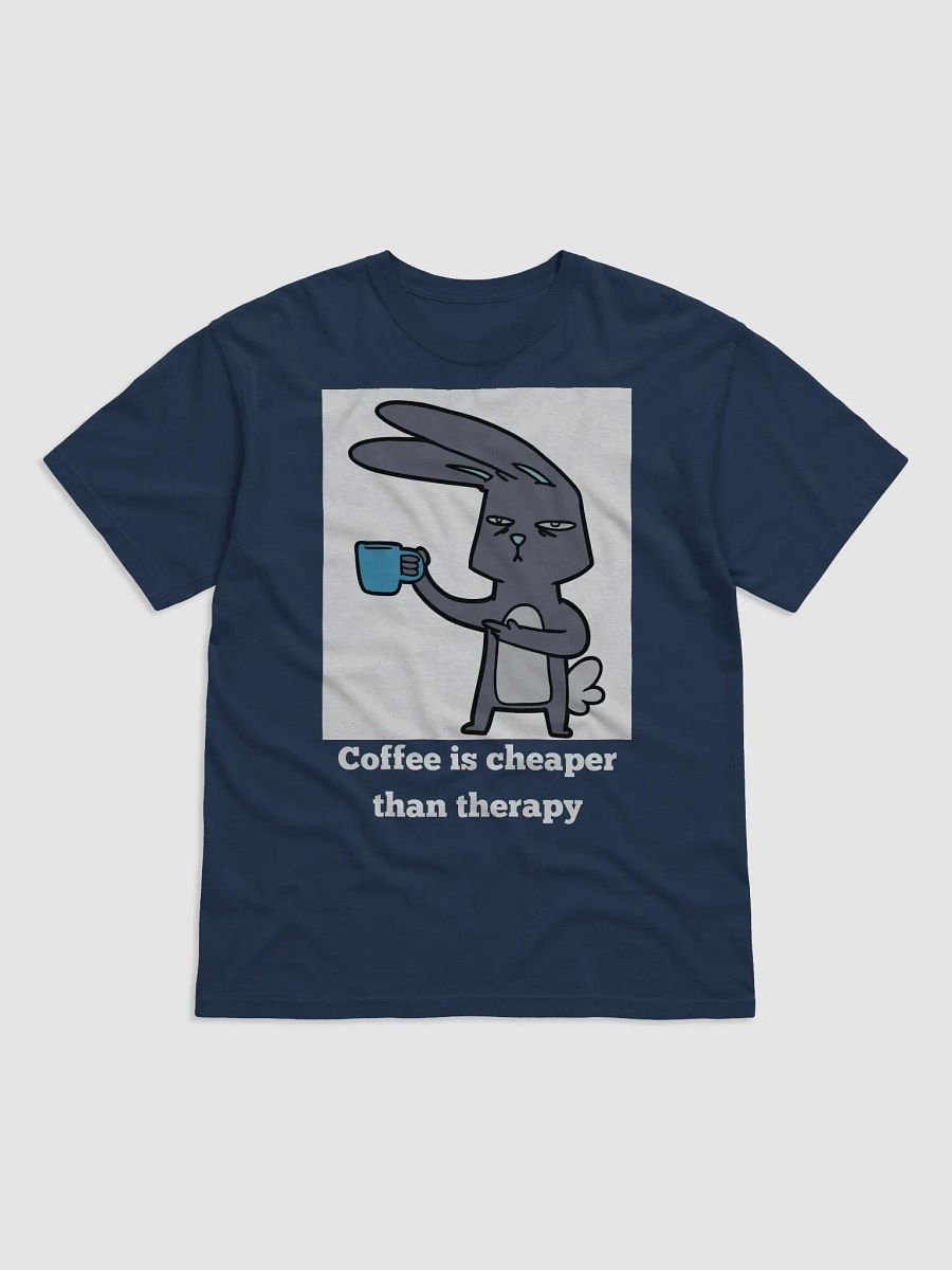 COFFEE OVER THERAPY T-SHIRT (WHITE) product image (73)