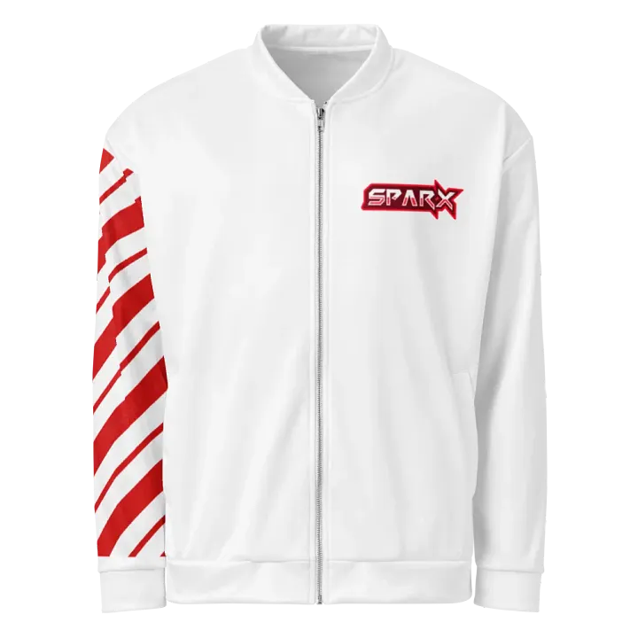 Limited Edition - Candy Cane Sparx Bomber Jacket product image (1)