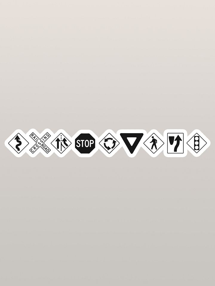 Road Signs Sticker product image (1)