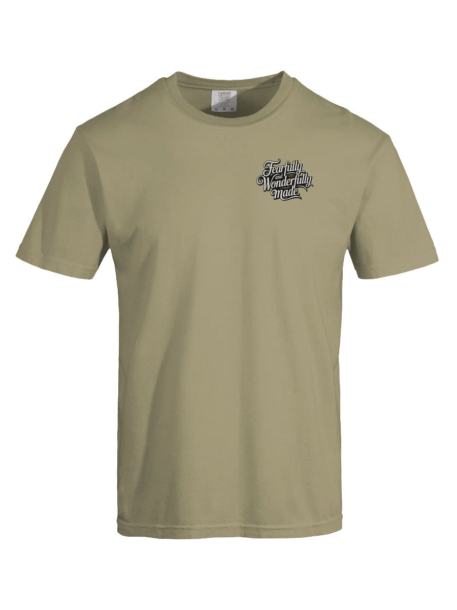 Fearfully and Wonderfully Made Typography T-Shirt product image (60)