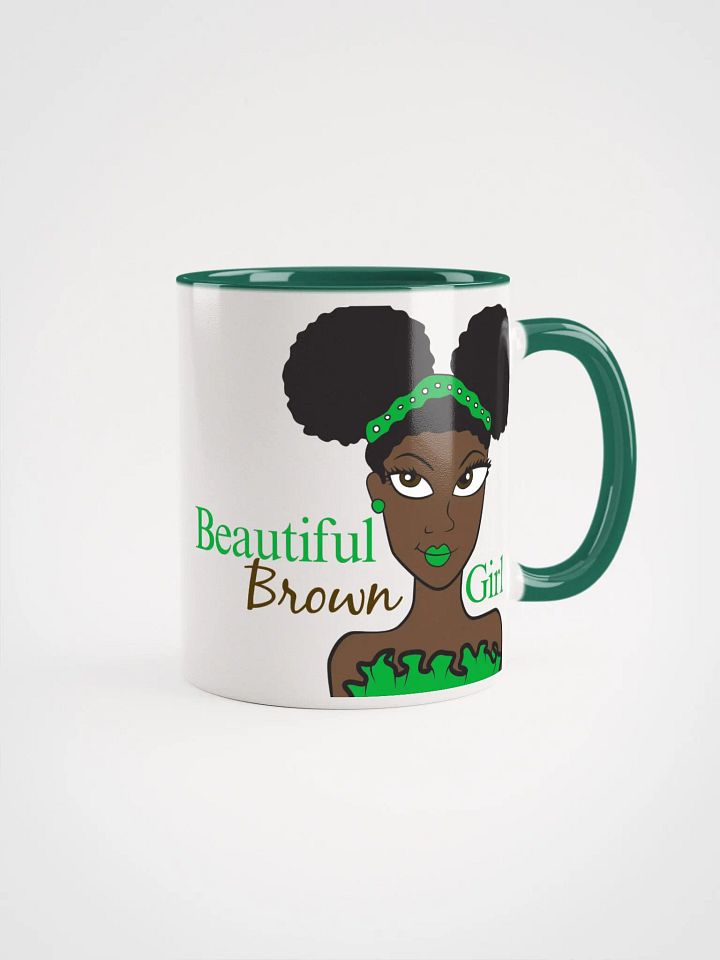 Beautiful Brown Girl Ceramic Mug - Chocolate product image (2)