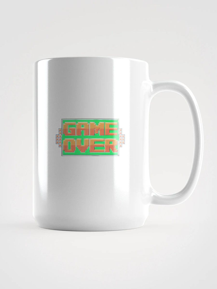 Game Over White Glossy Mug product image (1)