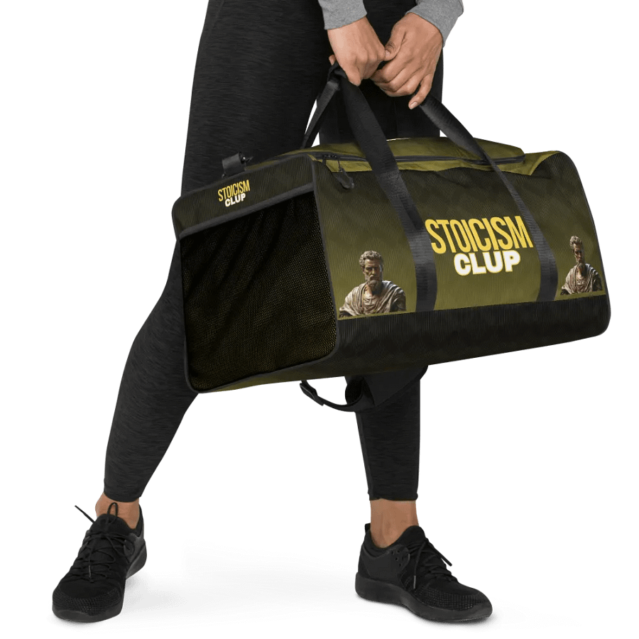 Stoicism Club All-Over Duffle Bag product image (5)