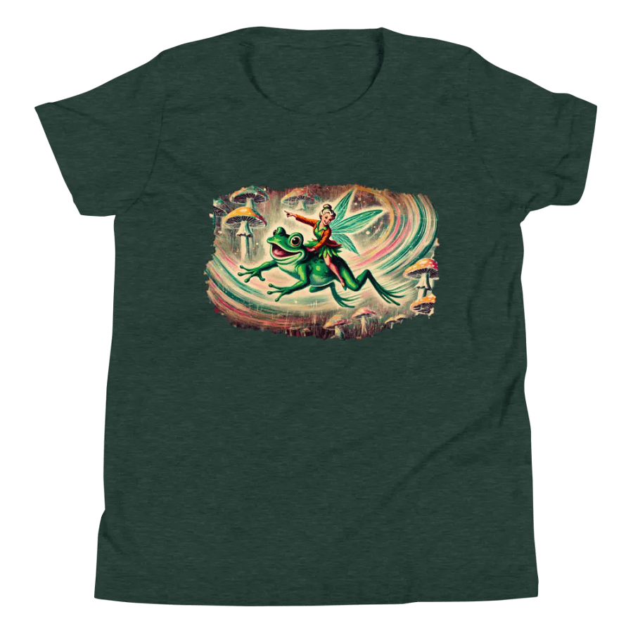 Enchanted Frog and Fairy Kids T-Shirt product image (29)