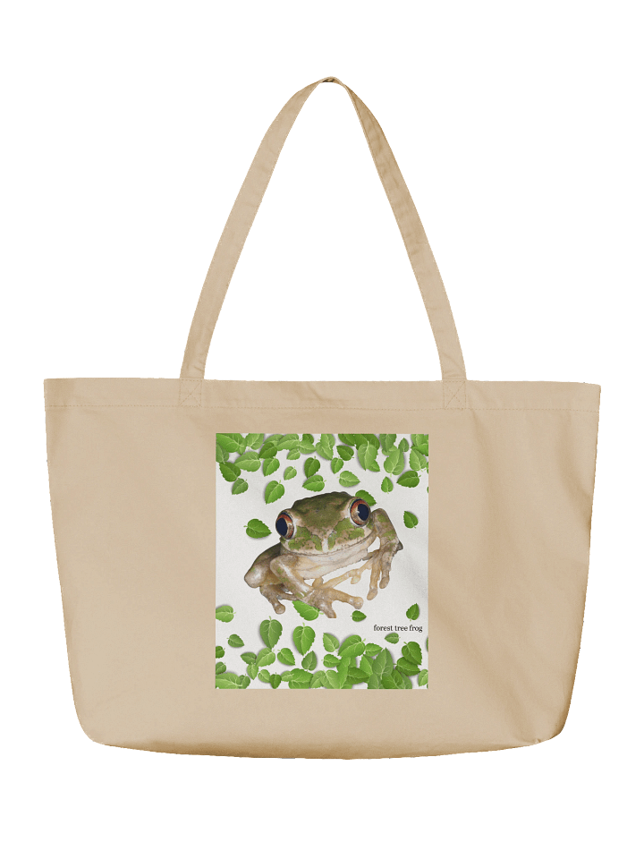Mom and Baby Set-Forest Tree Froggie-Econscious Eco-Friendly Tote Bag product image (6)