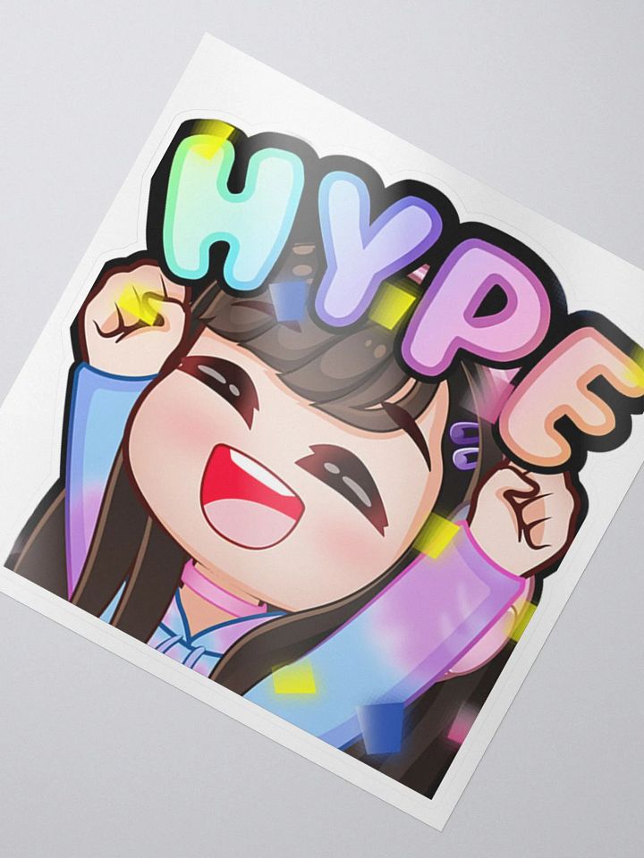 PeachyKat Hype Sticker product image (2)