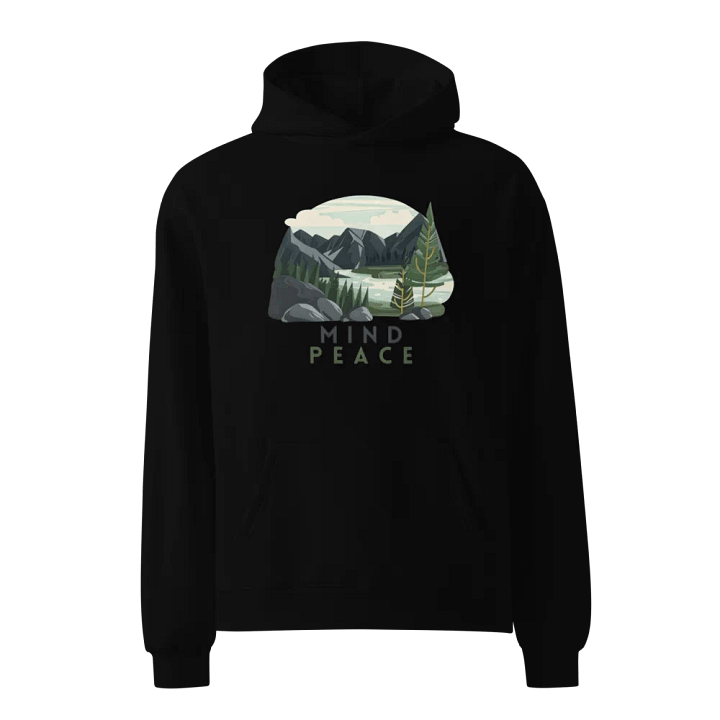 Mountains MIND PEACE Hoodie product image (2)