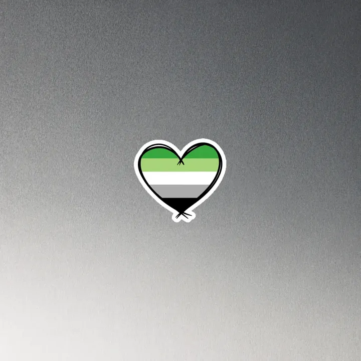 Aromantic Pride Magnet product image (4)