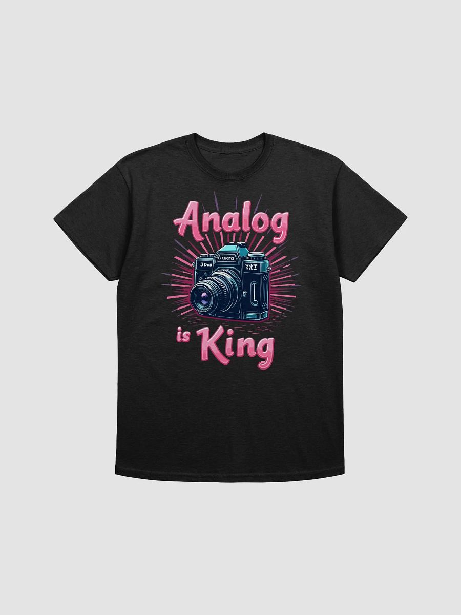 Analog is King Camera T-Shirt product image (1)