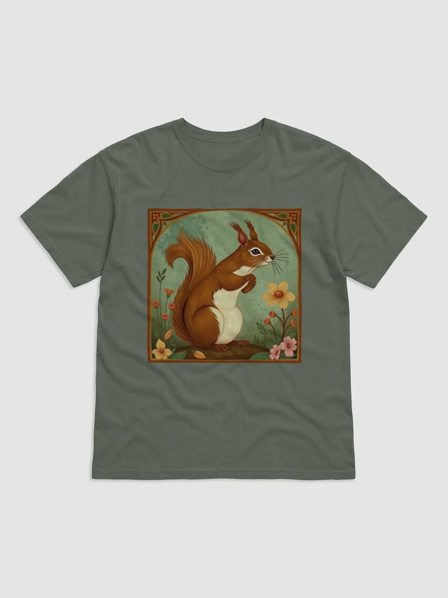 Ultimate Comfort: Garment-Dyed Cotton T-Shirt Art Nouveau Style product image (1)