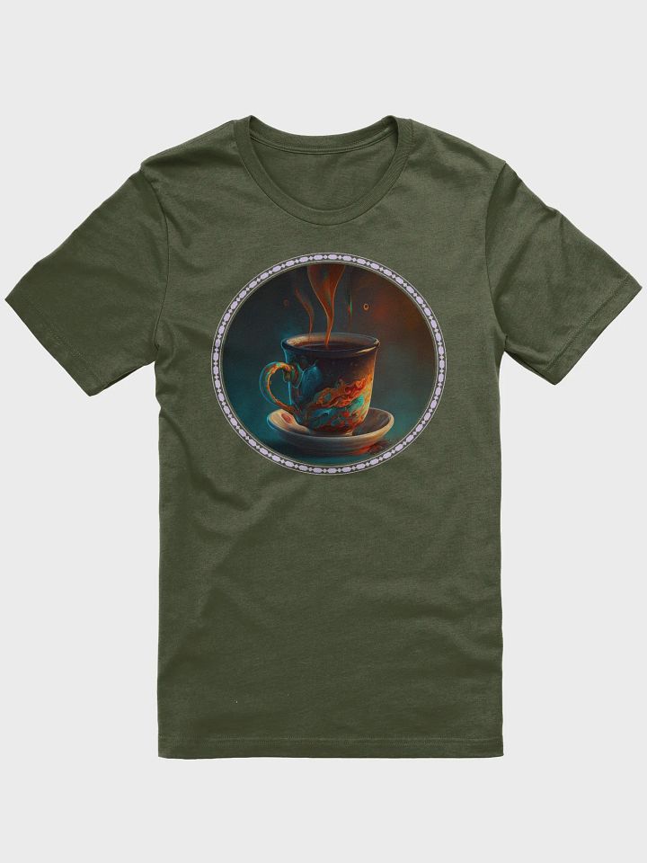 Coffee Swirls Hot Beverage T-Shirt product image (1)
