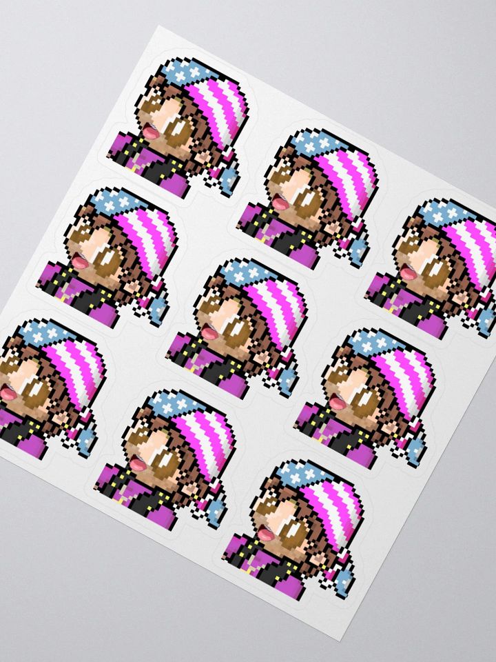 3x3 sheet of little pixel xBanditKeithx's product image (2)