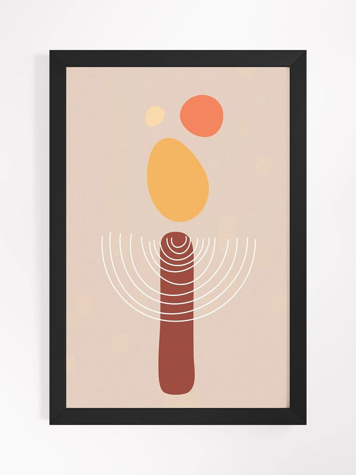 Vibrant Ayous Wood Framed Poster product image (1)