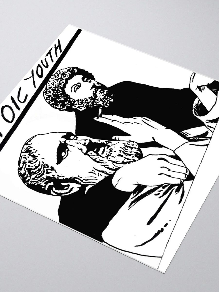 Stoic Youth Kiss Cut Stickers by Allcolor Sticker product image (3)