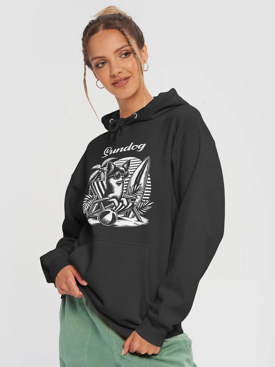 Dog on the beach – Sundog Summer Vintage Hoodie product image (3)