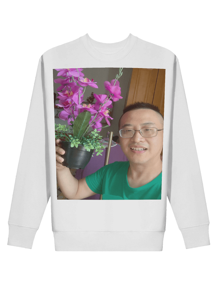 Cotton Heritage Premium Sweatshirt:nice flower product image (13)