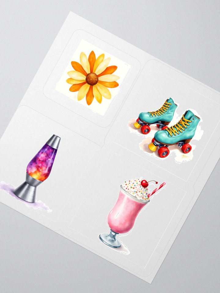 Whimsical Nostalgia Sticker Set product image (5)