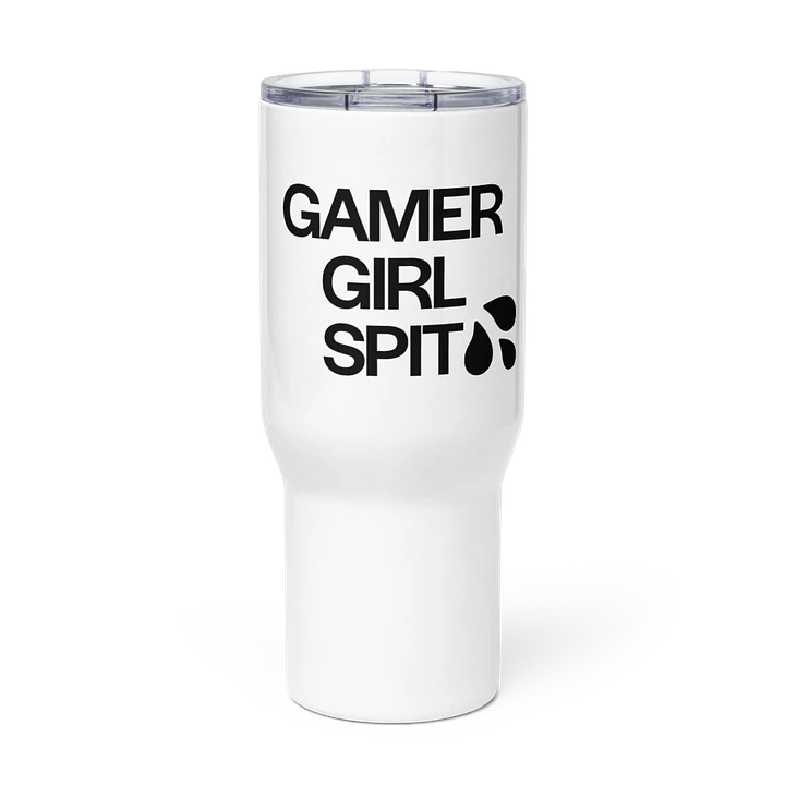 Gamer Girl Spit Travel Mug White product image (2)